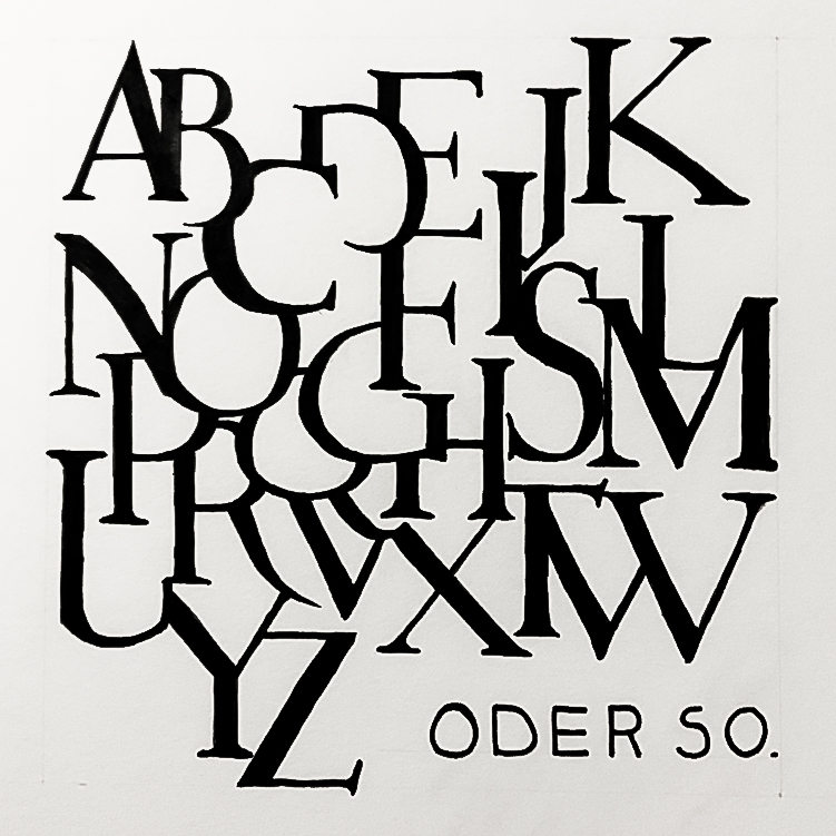 Entwurf - Das ABC. Oder so.